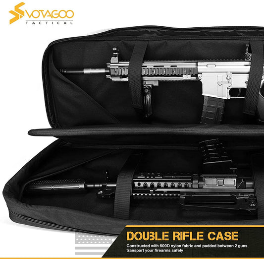 Tactical Gun Bag - Double Rifle All-Weather Soft Tactical Range Bag