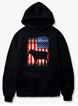 Calf & Flag - Hoodie