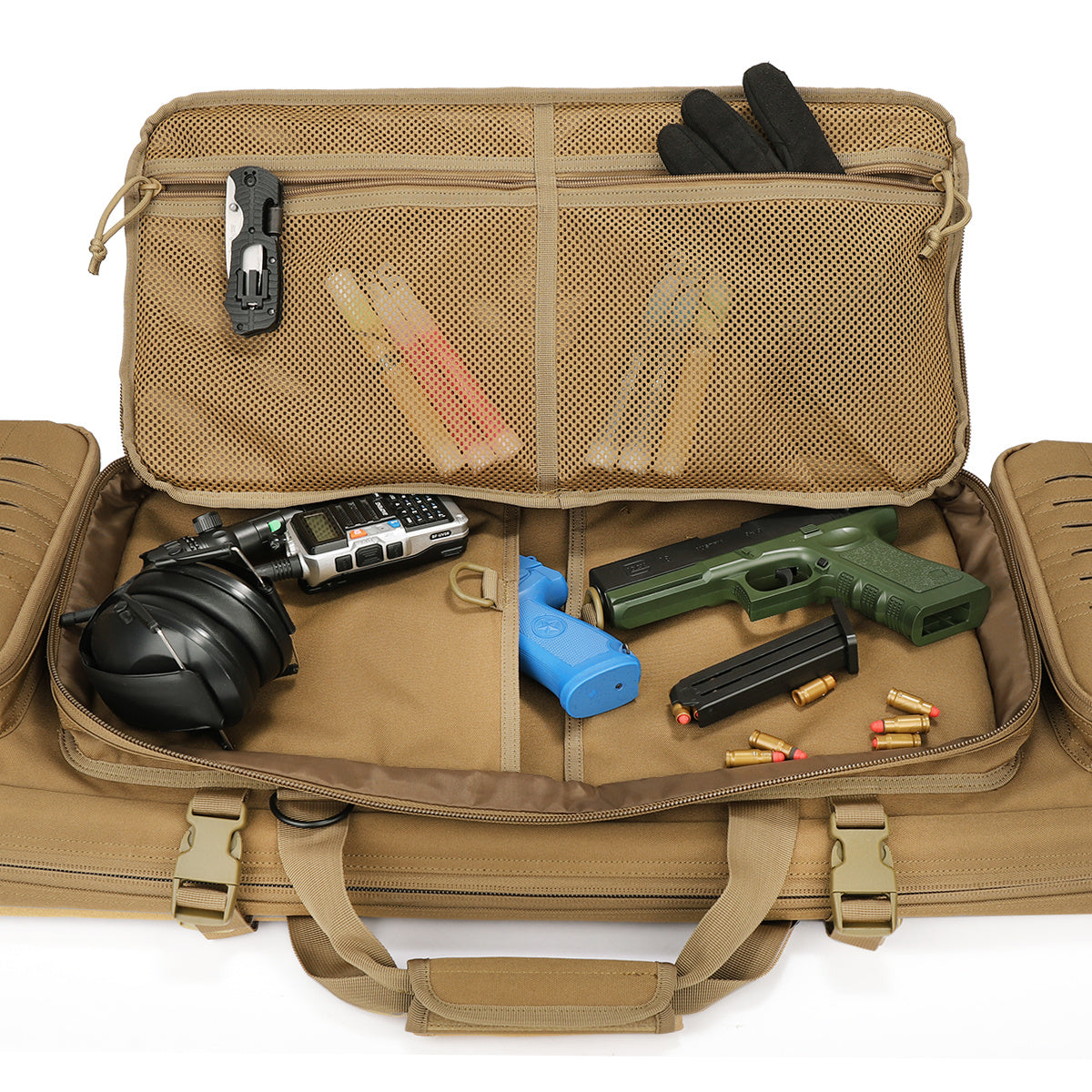 Tactical Gun Bag - Double Rifle All-Weather Soft Tactical Range Bag