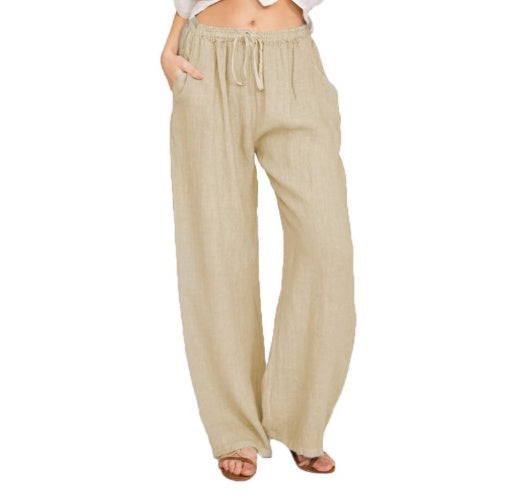 Cotton/Linen - Loose Yoga Pants