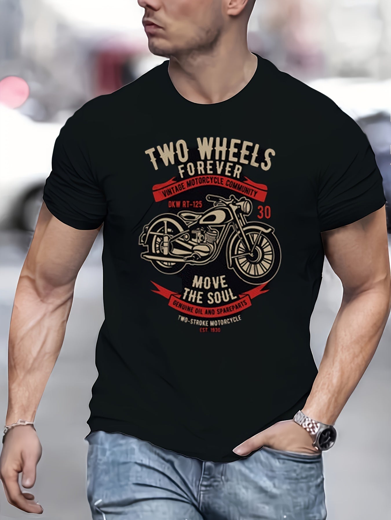 Men's T-shirt - Motor Print