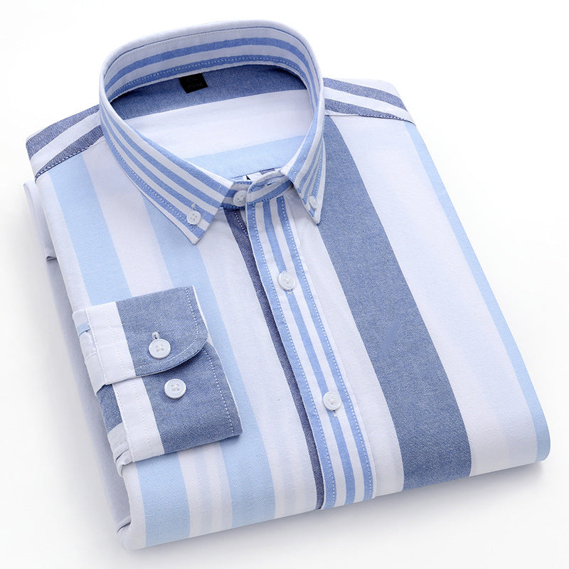 Anti-wrinkle Button up Shirt For Men - Cotton